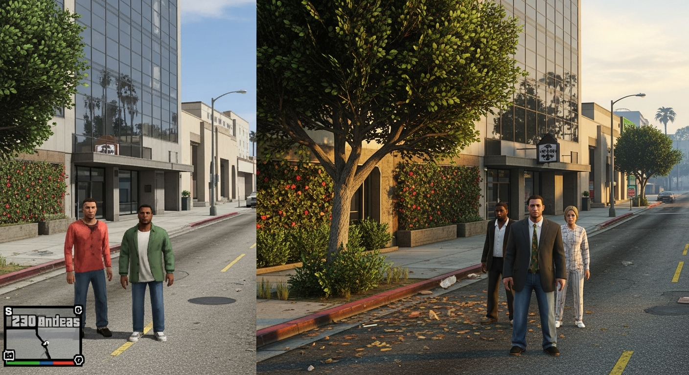 HD textures comparison